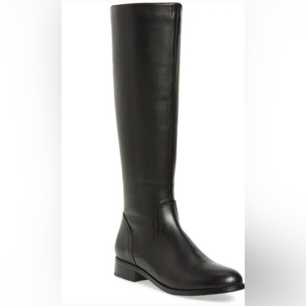 Aqua Diva Montreal Black Leather Boots- used once